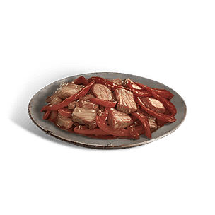 Spicy Roasted Meat crafting recipe in Once Human