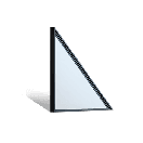 Steel Glass Right-sloping Wall - Facilities in Once Human