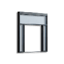 Steel Glass Wide Door Frame - Facilities in Once Human