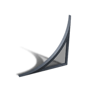 Glass Left Crescent Wall - Facility in Once Human