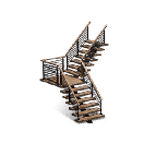 Left Reinforced Stairs 03 - Facilities in Once Human