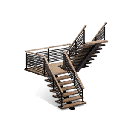 Left Reinforced Stairs 05 - Facilities in Once Human