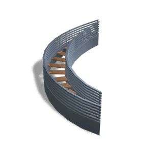 Right Steel & Wood Stairs 04 - Facilities in Once Human