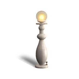 Stone Courtyard Lamp - Facilities in Once Human