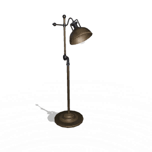 Industrial Floor Lamp - Facilities in Once Human