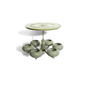 Chestnut Round Chandelier - Facilities in Once Human