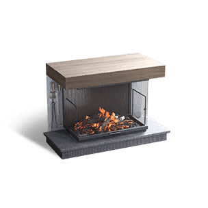 Glowlight Glass Fireplace - Facilities in Once Human