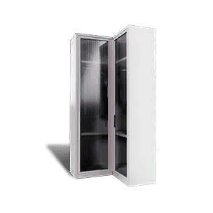 White Full-Length Corner Closet - Facilities in Once Human