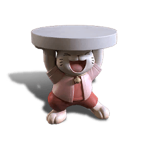 Cat Bell Bedside Table - Facilities in Once Human