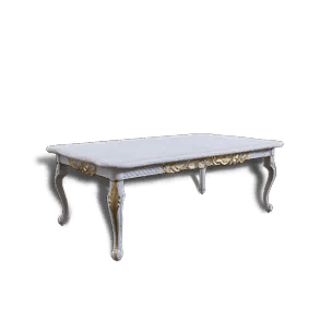 White Gilded Dining Table - Facilities in Once Human