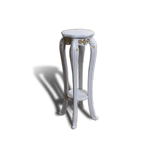 White High-Corner Table - Facilities in Once Human