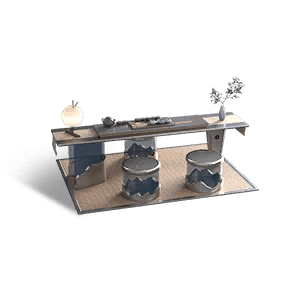 Kindred Spirit Tea Table - Facilities in Once Human