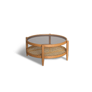 Rattan Glass Coffee Table - Facilities in Once Human