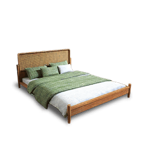 Wicker Wooden Bed - Facilities in Once Human