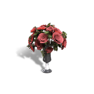 Red Camellia Vase - Facilities in Once Human