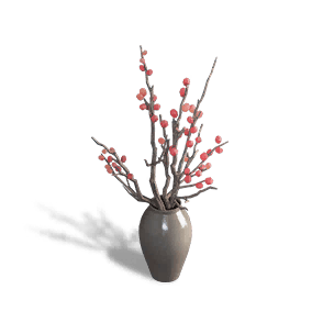 Fortune-Filled Red Plum - Exquisite - Facilities in Once Human