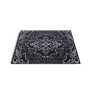 Black and White Patterned Carpet - Facilities in Once Human