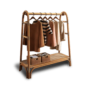 Standing Wooden Coat Hanger - Facilities in Once Human