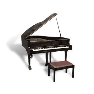 Classic Triangle Piano - Facilities in Once Human