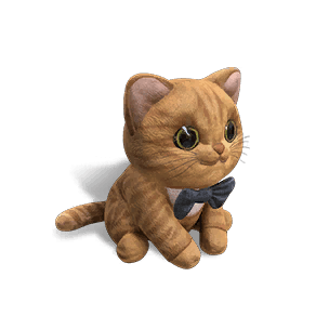 Plush Cat - Orange Stripes - Facilities in Once Human