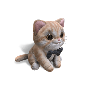 Plush Cat - Pale Gold - Facilities in Once Human