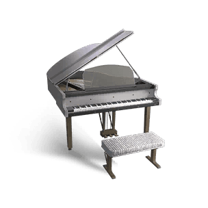 White Rhythm Piano - Facilities in Once Human