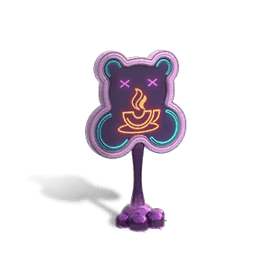 Medium Light Sign: Bear Coffee - Facilities in Once Human