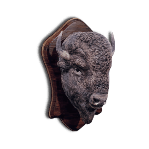 Simulated Resin Bull Head Statue - Facilities in Once Human