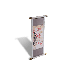 Red Plum Wall Painting - Facilities in Once Human