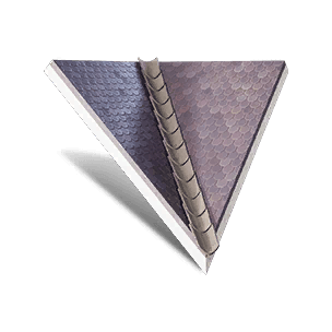 Beehive Tile Inv Roof Corner - Misty Purple crafting recipe in Once Human