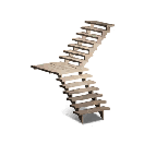 Left Wood Stairs 03 crafting recipe in Once Human