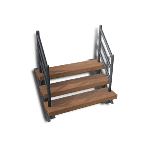 Steel & Wood Stairs 07 crafting recipe in Once Human