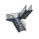 Left Alloy Stairs 05 crafting recipe in Once Human