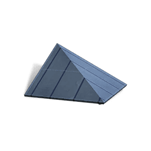 Half-Height Alloy Roof Corner crafting recipe in Once Human