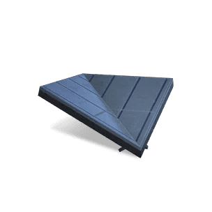 Half-Height Alloy Inv Roof Corner crafting recipe in Once Human