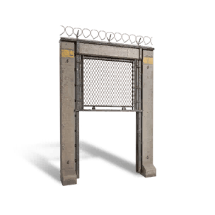 High Wall With Door 03 crafting recipe in Once Human