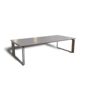 Simple White Long Desk crafting recipe in Once Human