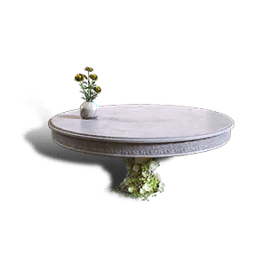 Natural Stone Round Table crafting recipe in Once Human