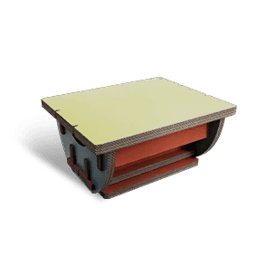 Colorful Corrugated Fiberboard Coffee Table crafting recipe in Once Human