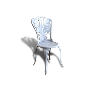 White Elegant Garden Chair crafting recipe in Once Human