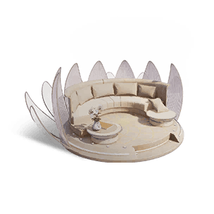 Whisper Curved Flower Nest crafting recipe in Once Human