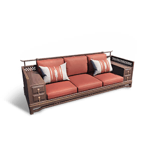 Fortune Long Sofa crafting recipe in Once Human