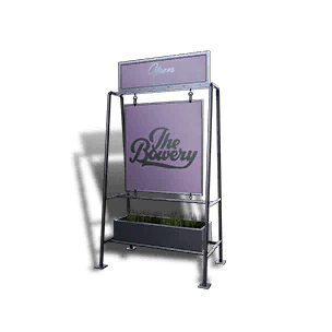 Dark Double-Sided Sign crafting recipe in Once Human