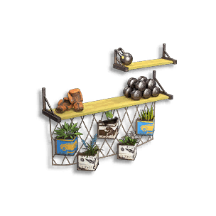 Gauntlet Plant Wall Decoration crafting recipe in Once Human