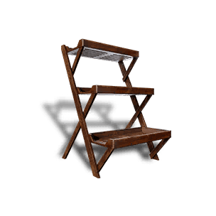 Step Wooden Shelf crafting recipe in Once Human