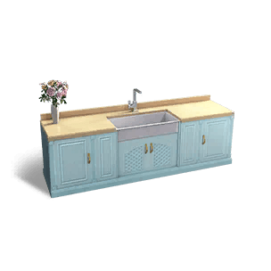 Warm-Green Sink Cabinet crafting recipe in Once Human