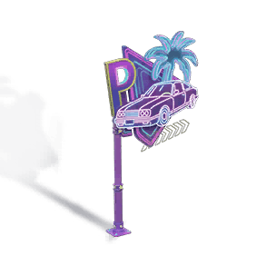 Large Light Sign: Shallow Garage crafting recipe in Once Human