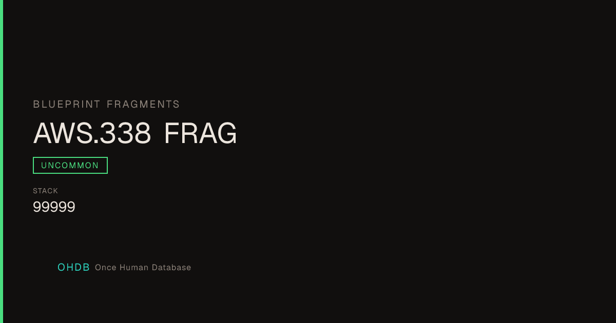 AWS.338 FRAG