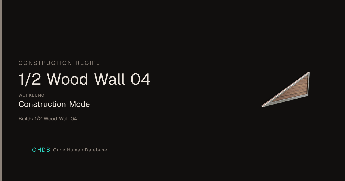 1/2 Wood Wall 04