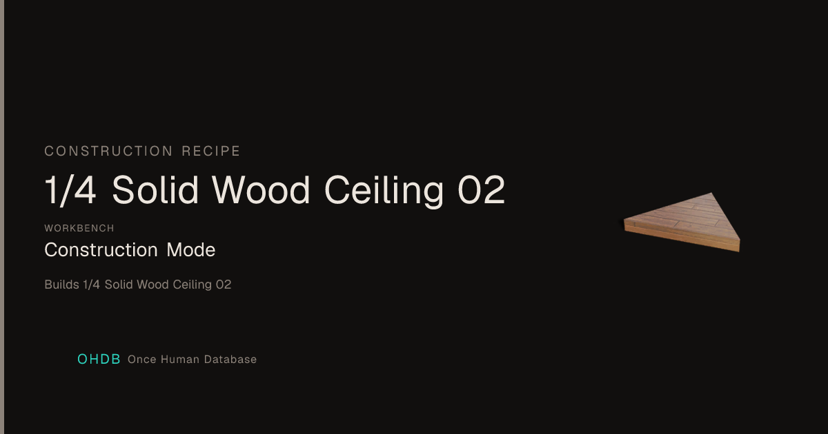 1/4 Solid Wood Ceiling 02